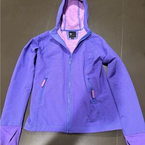 All in Motion Kids Purple Raincoat